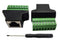 zdyCGTime RJ45 Female Plug to 8P 8C Female Bolt Screw Type terminals Ethernet Net Network Plug Cable for AV CCTV UTP DVR Cat5 Cat5e Cat6 Cat7 in-L...