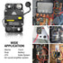 50Amp Circuit Breaker for Trolling Motor Marine Boat ATV Vehicles Stereo Audio Solar Battery System with Manual Reset Inline Fuse with 1/4" M6 Scr...