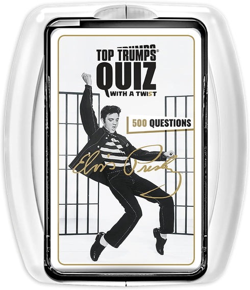 Top Trumps Elvis Presley: Quiz Games - Trivia Quiz - Kids Games - Games for Adults - Great Travel Games and Road Trip Games - Trivia Outdoor Games...