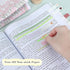 3000Pcs Reusable Transparent Highlighter Tape, Short Highlighting Strips Index Tabs, Aesthetic Sticky Notes for Office School Supplies...