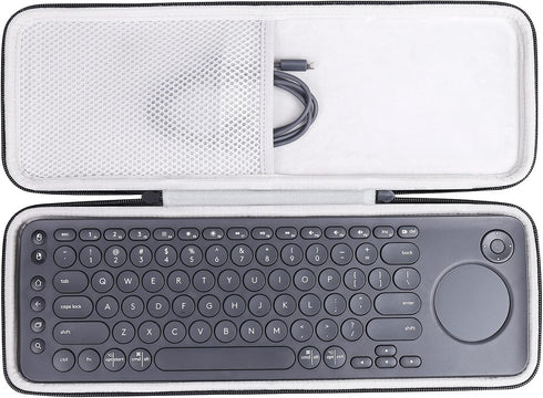 khanka Hard Travel Case Replacement for Logitech K600 TV Wireless Keyboard...