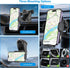 Criacr Wireless Car Charger, Auto-Alignment, Auto-Clamping & Adjustable Phone Holder, Wireless Charging for iPhone 14/13/12/11/Pro Max, Samsung Ga...
