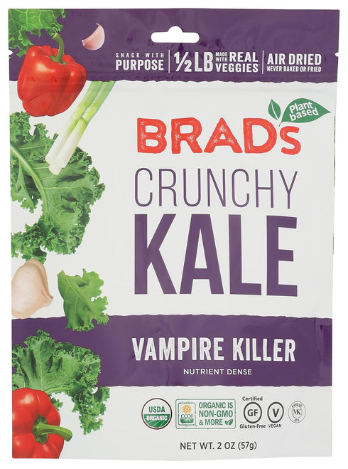 Brads Raw, Chip Kale Vamp Organic, 2 Ounce...
