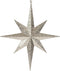 Vickerman 15.75" Rose Gold Iridescent Glitter Bethlehem Star Christmas Ornament...