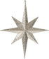 Vickerman 15.75" Rose Gold Iridescent Glitter Bethlehem Star Christmas Ornament...