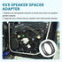 6X9 Universal Plastic Vehicle Speaker Spacer Ring Adapter, 6x9 Inch Car Speaker Spacer Mounting Bracket Adapter Refit Audio Speaker Mat, 1 Pair...