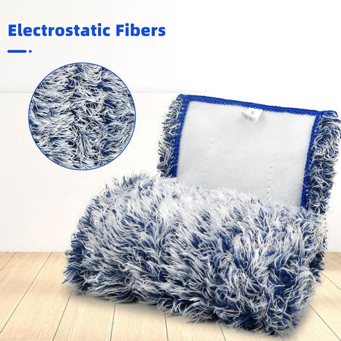 6 Pack Microfiber Dusting Pads for Bona Family of Mops, Washable & Reusable Cleaning Pad for Multi-Surface Floors...