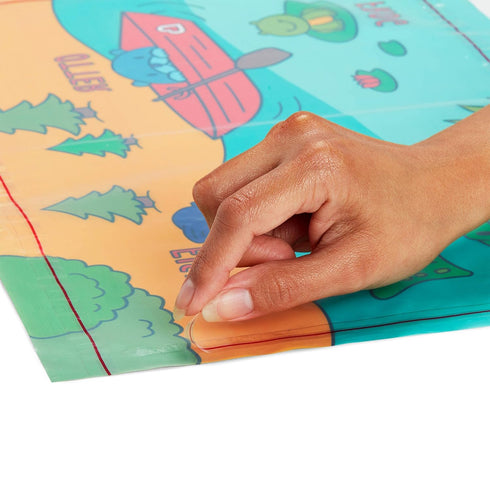 Munchkin® Story Mat™, BPA Free Disposable Placemats for Kids, 18 Pack, 2 Designs...