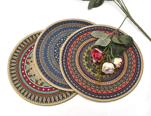 6pcs 8.5" Round Plant Coaster Mat for Gardening Indoor Outdoor Flower Pots Pad Non Slip Plant Mats for House Plants...