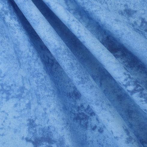Mook Fabrics Flannel Marble, Lt Blue...