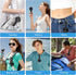 2 IN 1 Mini Portable Handheld Fan with Keychain Stand, Personal Powerful Cooling Fan, Small Battery Operated Table Fan, Quiet Hand Fan, USB Rechar...