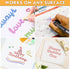 30 Colors Outline Marker Pen, 30 Pcs Double Line Metallic Marker Pens Set Paint Markers Pens Gift Card Writing Drawing Pens for Card Writing,Birth...