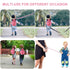 4 in 1 Toddler Harness Leash + Baby Anti Lost Wrist Link, Cute Child Safety Harness Tether, Child Walking Harness Wristband Assistant Strap Belt f...