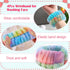 WSYUB Spa Headband, Skin care Headband,Face Wash Headband, Makeup Headband and Wristband Set for Washing Face, 6pcs, Gorgeous Tie Dye Color Cosmet...