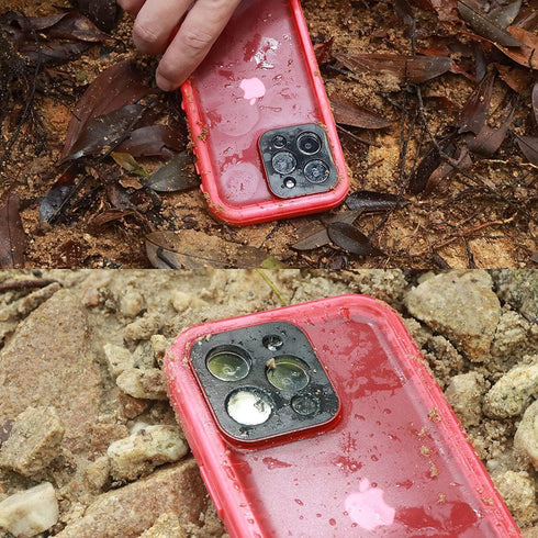SPORTLINK Compatible with iPhone 13 Pro Waterproof Case - Built in Screen Protector Full Body Shockproof Dustproof IP68 Waterproof Case for iPhone...