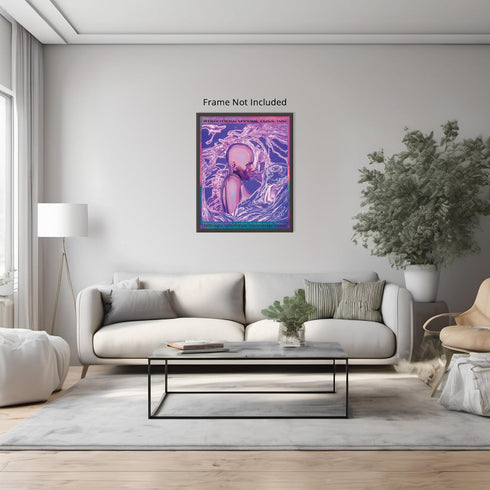 Posterizer 1 pcs-when things change inside you-colorful aesthetic retro art-Retro Art-Motivational & Inspirational Art-Living Room Bedroom Decor- ...