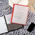Five Star Pocket Folder + Study App, 4 Pack, 2 Pocket Folder, Customizable Cover, Fits 3 Ring Binder, Black, Pacific Blue, Fire Red, Forest Green ...