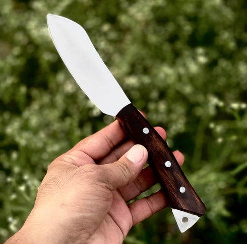 Nessmuk Knife Bushcraft Knives 9 Inches Hunting Fixed Blade Knife, Full Tang Bowie Knife, Outdoor Survival Skinning knife, Camping knife, Hunting ...