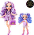 Rainbow High Littles – Amethyst Willow, Purple 5.5" Posable Small Doll with Purse, Magical Pet Dog, Girls Toy Gift, Kids Ages 4-12 Years...