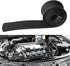 Heat Sleeve Fiberglass Adjustable Heat Shield High Temp Black Colour 5FT-25MM(1") for Car Wire Loom Brake Line Cable Protection...