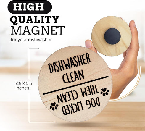 Funny Kitchen Gadgets Clean and Dirty Sign for Dishwasher, Apartment Essentials for First Apartment Must Haves, Funny Clean Dirty Magnet for Dishw...