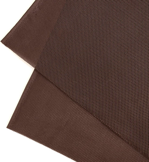 Speaker Grill Cloth Stereo Mesh Fabric for Speaker Repair, Brown - 55 x 20 in / 140 x 50 cm...