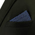S&W SHLAX&WING Pocket Squares for Men Dark Blue Grooms Wedding...