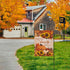 Faith Family Fall Decorative Small Garden Flag Autumn House Yard Outside Pumpkin Sunflower Maple Leaves Farmhouse Burlap Decor, Thanksgiving Relig...