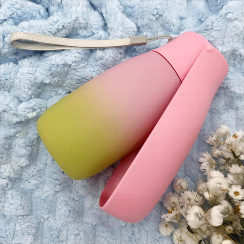 Dog Water Bottle Portable - Food Grade Material BPA Free, 19Oz Leak proof Dog Water Bowl Dispenser, Travel Dog Accessories for Outdoor Walking Cam...