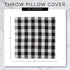 DII Decorative Square Throw Pillow Cover Collection Cotton, Machine Washable, Hidden Zipper, 18x18, Gray Assorted, 4 Piece...