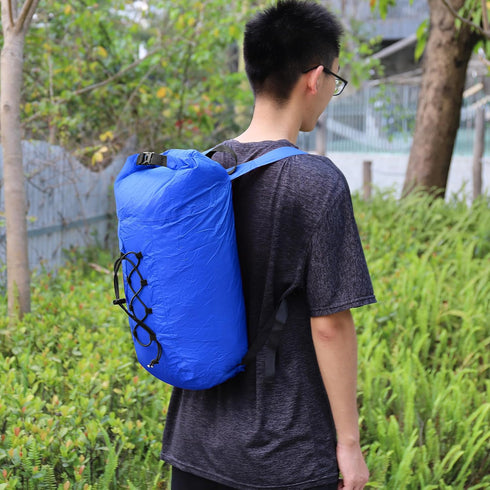 R2Depot Waterproof Dry Bag 20L, Lightweight Portable, Dry Storage Bag to Keep Gear Dry Clean for Kayaking, Swimming, Camping (Blue)...
