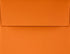 LUXPaper A2 Invitation Envelopes | Peel & Press | 4 3/8" x 5 3/4" | Mandarin Orange | 80lb. Text | 50 Qty...