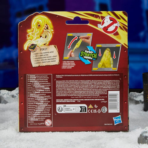 Ghostbusters Fright Features Gary Grooberson Action Figure with Ecto-Stretch Tech Pukey Ghost Toy Accessory, Toys for Kids Ages 4+...