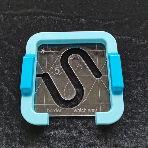 YICBOR Free Motion Quilting Rulers and Templates Series 5 with New Quilting Frame for Domestic Sewing Machine (TK(Q5-06))...