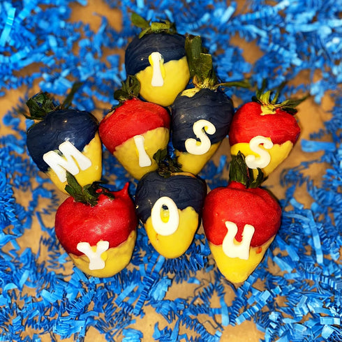 Letter Chocolate Molds, 5 Pack Fondant Letter Silicone Happy Birthday Mold for Cake Decoration Chocolate Covered Strawberries Cupcake Anniversary ...