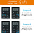myTouchSmart Indoor/Outdoor Plug-In Digital Timer, One Grounded Outlet, Two Easy-to-Set Custom Daily On/Off Times, Weather Resistant, Ideal for Sm...