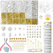 XKCWXY Pearl Beads Kit for Jewelry Making Imitation ABS Charms Bead 10 styles Beading DIY for Bracelet Earring Necklace Craft Decoration (1000 in ...