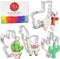 Ann Clark Cookie Cutters Llama and Cactus Cookie Cutters 4-Pc Set Made in USA...
