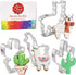 Ann Clark Cookie Cutters Llama and Cactus Cookie Cutters 4-Pc Set Made in USA...