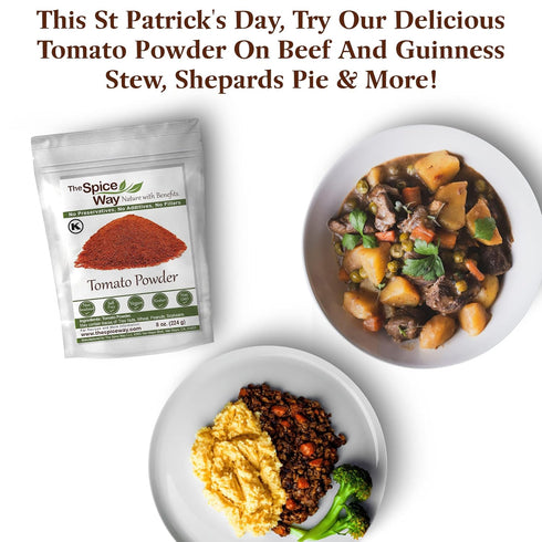 The Spice Way Tomato Powder - (8 oz) dried tomatoes made into a powder used for cooking....