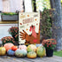 Thanksgiving Garden Flag, Fall Yard Flags Welcome Garden Flags 12x18 Double Sided Thankful Flags for Outside, Turkey Garden Flag Hello Fall Farmho...