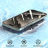 for iPhone 15 Pro Max Screen Protector Tempered Glass Screen Protector Camera Lens Protector Metal Ring Sticker for Magsafe Set with Installation ...
