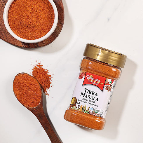 Dwaraka Organic - Tikka Masala, 3.5oz, Healthy, Organic, Non GMO, All Natural...