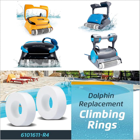 Suitable for The Dolphin Pool Cleaning Robot Maytronics Dolphin 6101611-r4 Compatible with M200 M400 M500 Nautilus/CC Plus DX3/DX4/DX6, etc. (8 Pi...
