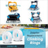 Suitable for The Dolphin Pool Cleaning Robot Maytronics Dolphin 6101611-r4 Compatible with M200 M400 M500 Nautilus/CC Plus DX3/DX4/DX6, etc. (8 Pi...
