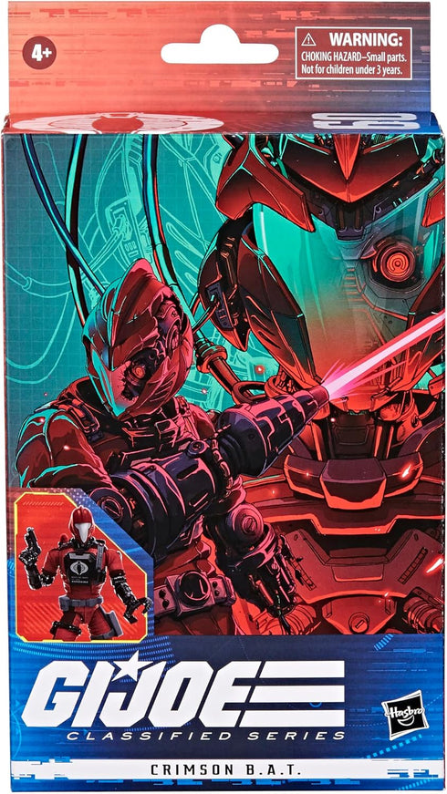 G. I. Joe Classified Series Crimson B.A.T. Action Figure, 4+ Years, 60 Collectible Premium Toy, Multiple Accessories 6-Inch-Scale, Custom Package ...