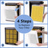 Vital 100 Air Replacement Filter, True HEPA 3-in-1 H13 High Efficiency Activated Carbon Filter fits for LEVOIT VITAL 100 Air Purifier Filter Vital...