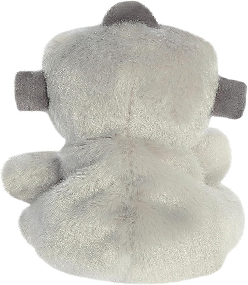 Aurora® Adorable Palm Pals™ Gadget Robot™ Stuffed Animal - Pocket-Sized Play - Collectable Fun - Gray 5 Inches...