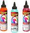 Unicorn Spit Gel Stain & Glaze in One - Calypso Collection includes: Phoenix Fire, Pixie Punk Pink, Zia Teal in 4 oz size...