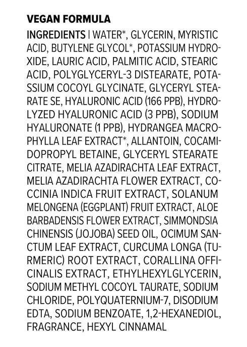 I DEW CARE Hydra Vibes 3-Hyaluronic Acid Cleanser | Hyaluronic Acid Foam Cleanser, Moisturizing, Korean Skin Care, Glass Skin, Vegan, Cruelty-Free...
